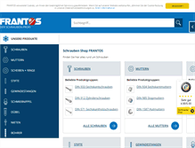 Tablet Screenshot of frantos.com